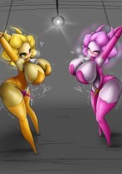 1girls anthro anthrofied ass breasts breasts female flora_fauna plant plant_girl plant_humanoid plantie plants_vs._zombies plants_vs_zombies popcap_games pussy royal_hypno_flower shen_chao_weibo sunflower_(pvz) sunflower_queen_(pvz)