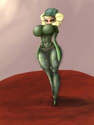 1girls anthro anthrofied ass breasts breasts female flora_fauna military_uniform plant plant_girl plant_humanoid plantie plants_vs._zombies plants_vs_zombies popcap_games pussy shen_chao_weibo solar_flare_(pvz) sunflower_(pvz)