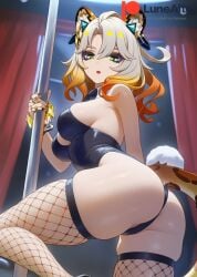 xilonen (genshin impact) from genshin impact by lunealter
