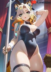 xilonen (genshin impact) from genshin impact by lunealter