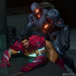 anal anal_juice anal_orgasm anal_sex animated animation big_dick brein_3d cum cumming cumming_from_anal_sex cumming_while_penetrated doggy_style gay gay_male iron_man marvel marvel_comics marvel_rivals precum tagme tony_stark ultron video