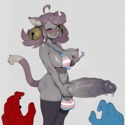 mad mew mew from undertale by kokenaart