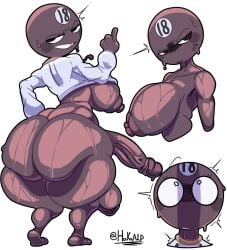 2025 aged_up angry animate_inanimate anthro areola artist_name ass balls big_balls big_breasts big_butt big_penis black_eyes blushcrunch_studio bodily_fluids bottomless breasts clothed clothing dandy's_world digital_media_(artwork) for_a_head front_view genitals gesture grey_areola grey_body grey_clothing grey_hoodie grey_nipples grey_topwear gynomorph half-closed_eyes hand_gesture hand_on_hip hand_on_own_hip hoodie huge_balls huge_cock hyper hyper_genitalia hyper_penis intersex karikhuri looking_back middle_finger narrowed_eyes nipples nude object_head partially_clothed penis pose rear_view roblox simple_background smug solo standing surprised sweat teeth text thick_thighs three-quarter_view toodles_(dandy's_world) toon_(dandy's_world) topwear vein veiny_penis white_background