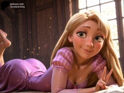 1girls 3d ai_generated disney disney_princess patreon rapunzel tangled toriten