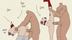2boys2girls 2d 2d_animation 2d_artwork batman_(series) dee_dees nude_female nude_male roli_boli(artist) sex_slave sex_toy sexslave tagme text video