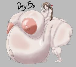 hyper_breasts hyper_pregnancy limbus_company mayternity pregnant rodion_(limbus_company) smuggerssmuggs