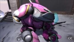 3d animated areola asian chinese cicsfm clothed d.va deep_blowjob deepthroat exposed_breasts exposed_penis eye_contact fellatio female futa_on_female futanari glasses head_tilt headphones indoors intersex kneeling large_penis mei_(overwatch) meka oral oral_sex overwatch pale-skinned_female pale_skin pov shorter_than_30_seconds shorter_than_one_minute snowball_(overwatch) sound throat_noise video whisker_markings