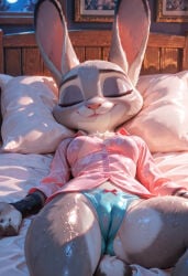 ai_generated cameltoe european_rabbit judy_hopps zootopia