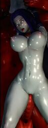 animated fulanox34 rachel_roth raven red_skin sound tagme video