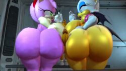 16:9 3d_(artwork) 3d_animation amy_rose animated anthro ass balls big_balls big_breasts big_butt big_penis breast_smother breasts canid canine cellulite collaborative collaborative_hot_dogging collaborative_sex digital_media_(artwork) eulipotyphlan fellatio_gesture female fox genitals gesture group hedgehog high_framerate hot_dogging huge_balls huge_breasts huge_butt huge_cock larger_female male male/female mammal penis red_fox rouge_the_bat sega sex short_playtime size_difference smaller_male smothering sonic_the_hedgehog_(series) sound suggestive suggestive_gesture tagme tails tails_the_fox thick_thighs trio true_fox video widescreen