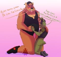 anal bara bear bearnard big_sub bottomless bunny cute dilf five_nights_at_freddy's five_nights_at_freddy's_2 five_nights_at_freddy's_4 fnaf fnaf2 fnaf4 fnaf_2 fnaf_4 furry fursona gay lagomorph male male/male plushtrap plushtrap_(fnaf) power_bottom power_bottoming precum riley_morningstar sex size_diff size_difference toy_freddy toy_freddy_(fnaf) twink ursine