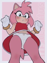 amy rose from sonic (series) by erisrenatus