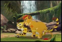 cub disney female feral feral_on_feral fuli interspecies kion male penis sex straight the_lion_guard the_lion_king witek17b_(artist)