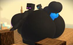 1boy 1boy1girl 1girls animated anthro breast_feeding cowgirl_position cum_inside doggy_style enderman enderwoman growth handjob hb_(hb_the_ender) hbtheender height_difference hyper hyper_breasts hyper_genitalia incest inflation larger_female mating_press minecraft mother mother_and_son non-human size_difference smaller_male sound tagme vaginal_penetration video video_game_character