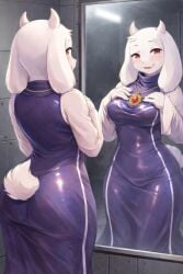ai_generated amulet animal_humanoid anthro anthro_female antropomorph big_ass big_ass_(female) big_breasts blush blushing_face blushing_female containment_cell excited excited_expression excited_face excited_female experiment female_possession furry furry_female goat_girl golden_accessories horn horny horny_expression horny_eyes horny_face horny_female horny_goat huge_ass huge_ass_(female) kidnapped_female kidnapped_girl possessed possession possession_girls purple_clothes scp-963 scp_foundation seductive seductive_female seductive_look sexy_body sexy_clothing sexy_female shiny_butt shiny_clothes solo_female toriel toriel_(undertale) undertale undertale_fanfiction white_body