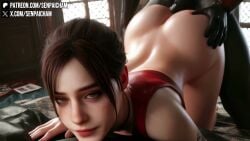 3d ai ai_generated animated animation ass boob breasts claire_redfield cleavage cock cum dick doggy_style erection female forced girl hi_res high_resolution highres huge_cock large_penis moaning moaning_in_pleasure monster monster_on_female mp4 patreon penis pussy rape raped resident_evil resident_evil_2 resident_evil_2_remake resident_evil_3 resident_evil_4 resident_evil_8:_village rough_sex senpaicham sex sexy shorter_than_30_seconds sound straight tagme uncensored veins video