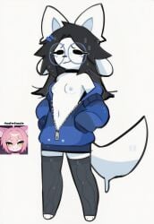 temmie from undertale by fuzzleedits (artist)