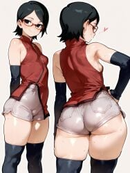 sarada uchiha from boruto: naruto next generations by oatmealdood