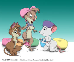 2003 crossover cub disney gilbhart miss_bianca mrs._brisby nipples pussy secret_of_nimh teresa_brisby the_rescuers