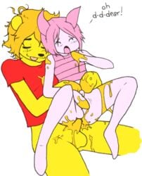 anthro disney furry gay male_only penis piglet pooh_bear straight_hair winnie_the_pooh_(franchise)