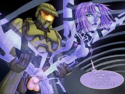 1boy 1girls 2d artificial_intelligence balls ballsack blue_eyes cortana cortana_v1 erection female female/male full-face_helmet glowing_nipples halo_(game) halo_(series) halo_ce hologram human humanoid lipstick_mark lipstick_on_balls lipstick_on_penis male male_human male_spartan_(halo) master_chief microsoft penis penis_in_vagina pinkuh purple_body purple_hair pussy scrotum sex shaved_crotch smooth_penis spartan_(halo) spartan_ii_(halo) straight testicles tongue_out translucent_body uncensored vaginal_penetration