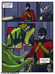 batman_(series) dc dc_comics female femdom male malesub poison_ivy rainbow-flyer red_robin tentacles tim_drake