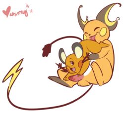 69_position ambiguous_gender balls dedenne fellatio happy happy_sex licking male male/ambiguous nintendo oral penis pokemon pokemon_(species) raichu sex tongue tongue_out video_games whimsydreams