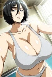 mikasa ackerman from attack on titan