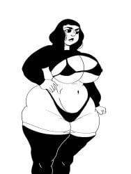 elmendeloriano i_am_not_starfire mandy_anders chubby voluptuous_female dc_comics