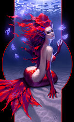 1girls female female_only mermaid michelle_hoefener solo tagme