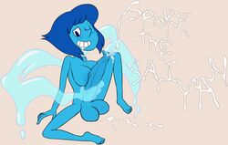 1futa balls breasts busty cleavage dickgirl foreskin full_circle futa_only futanari gem_(species) hydrokinesis intersex lapis_lazuli_(steven_universe) long_foreskin penis solo solo_futa steven_universe tagme testicles uncut unretracted_foreskin voluptuous