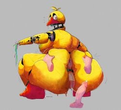 chica (fnaf) from five nights at freddy's by guityg