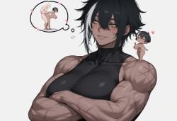 1boy 1boy1girl 1girl 1girls 2girl 2girls ai ai-created ai_art ai_generated areola areolae belly bending_over bent_over big_breasts black_eyelashes black_eyeliner black_hair black_leotard blush blushing breasts bubble chibi collarbone crossed_arms curvy curvy_body curvy_female curvy_figure dark-skinned_female dark_skin deviantart_link eyelashes eyelids eyeliner female female_focus female_penetrated from_behind from_behind_position full_body half-closed_eyes hearts heavy_breathing hips implied_penetration implied_sex interracial large_breasts latina latina_female latina_milf leotard light-skinned_male light_skin long_eyelashes male male_penetrating male_penetrating_female mature_female messy_hair milf motion_lines muscular muscular_female naked naked_female navel nipples nude nude_female pixie_cut sanpaku scar scar_on_arm scar_on_face scars scars_all_over scars_on_arm sex_from_behind shiny_skin short_hair sidelocks simple_background solo solo_female standing standing_sex streaked_hair tan-skinned_female tan_skin tanned_female tanned_skin thick_thighs thighs thinking thought_bubble tomboy tomboy_milf tomboyish uersor upper_body valery_(uersor)