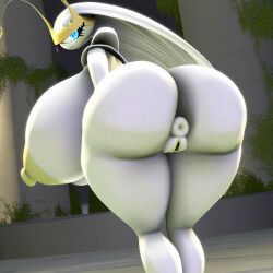 ai_generated anus bent_over big_nipples dezgo_ai donut_anus fat_ass female_only huge_breasts looking_back pheromosa pokemon pokemon_(species) puffy_anus puffy_pussy smile solo_female thunder_thighs ultra_beast