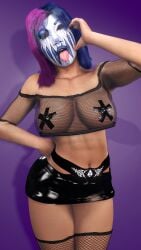 asuka (wwe diva) from 2k games by yotsuyu simp