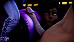 2girls 3d animated ass big_ass big_penis blizzard_entertainment bubble_butt buttjob eddysfm female gif huge_cock jiggle large_penis male overwatch penis rubbing straight tracer widowmaker