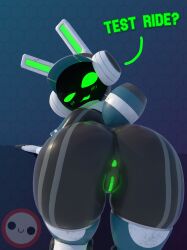 3d 3d_(artwork) aechrb inviting inviting_to_sex nude presenting project_turboblast robot robot_girl tempo_(project_turboblast)