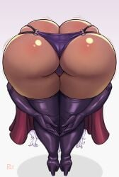1girls amen_pose ass ass_focus ass_up big_ass black_panties black_thighhighs bottomwear bubble_ass bubble_butt dat_ass elf elf-san_wa_yaserarenai elf_ears elf_female fat_ass female female_only footwear hair heels high_heels huge_ass kuroeda legwear long_hair meme meme_reference motion_lines panties pose posing praise_da_booty_(meme) profit solo solo_female thighhighs thighs tight_clothes white_background white_hair