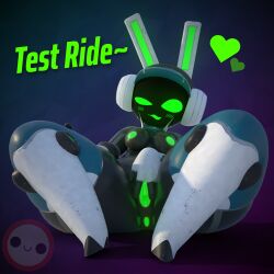 1girls 3d 3d_(artwork) aechrb inviting nude presenting project_turboblast robot robot_girl spread_legs spread_pussy tempo_(project_turboblast)
