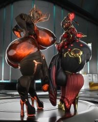 ember (warframe) from warframe by qzk forte
