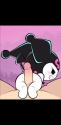 kuromi from sanrio by fatalafterdark