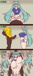 1boy 1girls anus areola ass big_areola big_ass big_breasts big_nipples big_penis big_thighs brazil brazilian breasts dark-skinned_male dark_skin female football gigantic_ass gigantic_breasts gigantic_thighs hatsune_miku huge_areola huge_ass huge_breasts huge_penis huge_thighs i-spoks japanese japanese_female light-skinned_female light_skin male nipples penetration penis penis_in_pussy pussy soccer soccer_uniform standing standing_sex thick_thighs thighs vocaloid