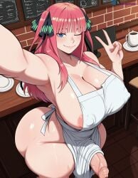 nakano nino from go-toubun no hanayome by angel yukkis