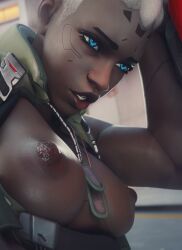 sojourn (overwatch) from blizzard entertainment by takerskiy
