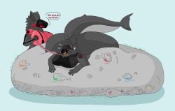 absurd_res alice_the_protogen ambiguous_gender anthro ass ass_up belly big_belly big_butt blob_body blush bone bones_in_stomach breasts collar death digested digestion dominant dominant_female eviltoaster eviltoaster05 fatal fatal_vore female femboy_pred flourris_the_protogen group hi_res huge_belly huge_butt hyper hyper_belly hyper_butt leash leash_pull leashed_collar lying machine male male/female male/male male_pred male_prey on_front overweight protogen protogen_visor scared shark_tail shy submissive submissive_male swallowing_sound_effect tight_bulges unwilling_prey vore willing_prey