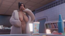 1girls 3d apartment big_ass big_breasts breasts_out bun_hair closed_eyes dark-skinned_female dark_skin female female_focus female_only fortnite fortnite:_battle_royale hairy_pussy kim_kardashian kim_kardashian_(fortnite) morning naked_robe open_robe perete pubic_hair robe showing_breasts showing_off showing_pussy voluptuous voluptuous_female waking_up yawn yawning