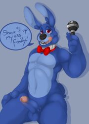 bonnie_(fnaf) five_nights_at_freddy's frots genitals male male_only penis solo video_games