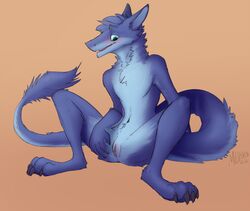 ahe_gao anthro blush cuntboy fingering fur furry harzipan intersex mammal masturbation meirro nude pussy sergal simple_background sitting solo tan_background wet