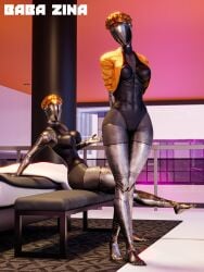 2girls 3d android atomic_heart ballerina big_breasts big_thighs blonde_hair breasts crown_braid curvaceous curvy curvy_figure cyborg cyborg_girl ekaterina_nechayeva female focus_entertainment gynoid hips hourglass_figure huge_ass huge_breasts large_breasts left_(atomic_heart) legs mature mature_female metallic_body mundfish right_(atomic_heart) russian russian_girl the_twins_(atomic_heart) thick thick_hips thick_legs thick_thighs thighs voluptuous voluptuous_female waist wide_hips zina_(artist)