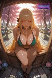 kiss-shot acerola-orion heart-under-blade from bakemonogatari by deurahh